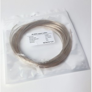 28 AWG Clear Cable (10m)