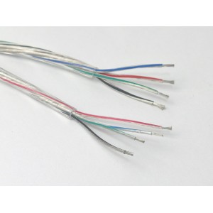 Transparent RGB Cable 20AWG / 22AWG 10m