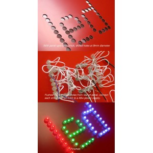 LED Chain 8.5mm dia (Various Colours)
