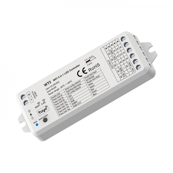 5-in-1 RF Receiver with Wifi Cloud Control