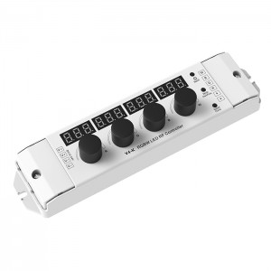 4 Knob RGBW LED RF Controller