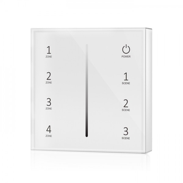 Battery Powered Wall Plate - 4 Zone Dimming 