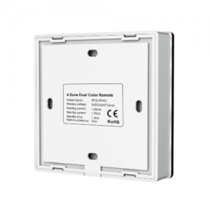 Battery Powered Wall Plate - 4 Zone CCT