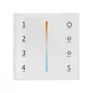 Mains Powered Wall Plate - 4 Zone CCT