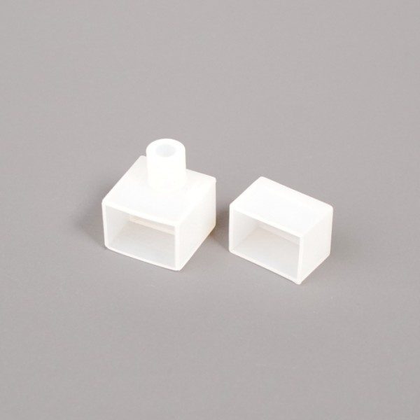 12mm End Caps for Straight Edged Neon (Pair)